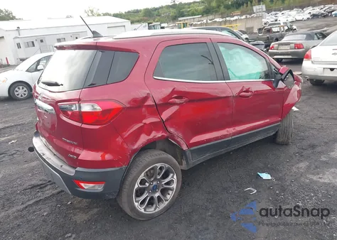 2019 Ford Ecosport Titanium z USA, uszkodzony, nr VIN MAJ6S3KL7KC286188